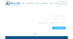 Desktop Screenshot of mercyusa.org